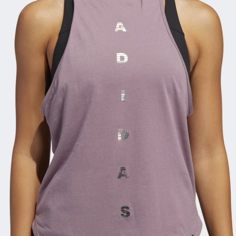 adidas Womens' Tank Top - Purple- توب تانك اديداس للنساء لون بنفسجي