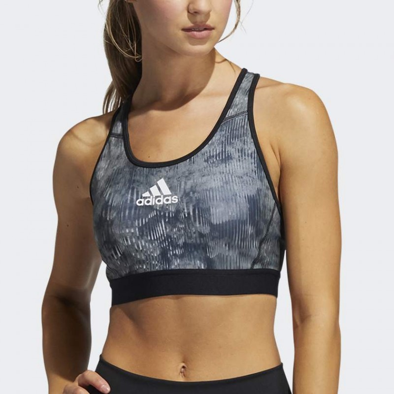 adidas Womens Printed Racerback Sports Bra- صدرية اديداس الرياضية 