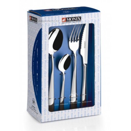 طقم ملاعق وسكاكين إنجليز 24 قطعة من مونيكس