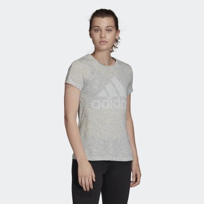 adidas Womens' MUST HAVES WINNERS TEE - White- تيشيرت اديداس وينر للنساء لون ابيض