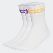 Adidas‏ Fold-Cuff Crew Socks 3 Pairs