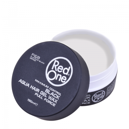 Redone Black Aqua Hair Gel Wax Force 150 ml واكس الشعر لون اسود