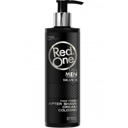 Redone after shave +cream cologne men silver 400 ml كريم كلونيا (افترشيف) فضي بعد الحلاقة