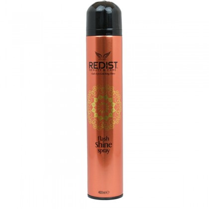 REDIST FLASH SHINE HAIR SPRAY (ARGAN) سبري الشعر لمعة الشعر 3D 400ml