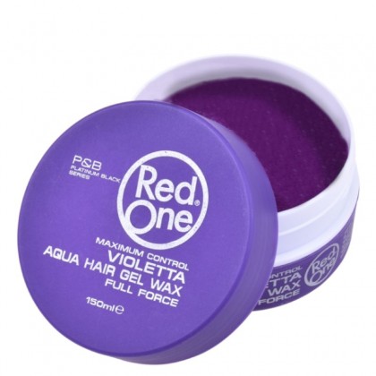 Redone violetta Aqua Hair Gel Wax Force 150 ml واكس الشعر لون نهدي