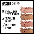 Maybelline Master Chrome Metallic Highlighter Powder 100 Molten Gold