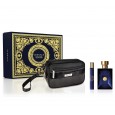 Versace Dylan Blue SET ( Wallet + 100ml EDT Perfume + 10ml Travel Spray ) For Men