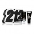 Carolina Herrera 212 VIP Black SET ( 100ml EDP Perfume + 100ml Shower Gel ) For Men