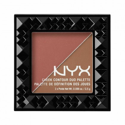NYX Cosmetics Cheek Contour Duo Palette Wine Dine Brand New