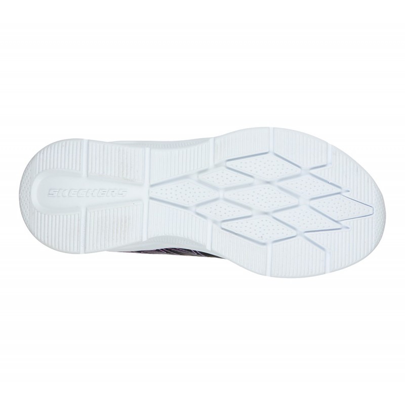 Skechers Kid's Microspec - Bright Runner Shoes - حذاء سكيتشرز ميكرو سبيس- برايت راننر للأطفال لون أسود ونعل أبيض