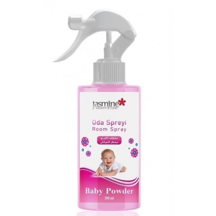 معطر سبري للمنزل والمكتب baby Powder 390ml من Jasmine