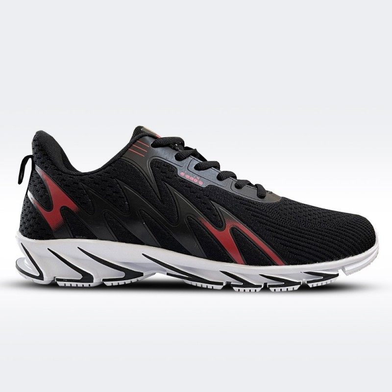 حذاء ديادورا لوتيم 1 للرجال لون أسود وأبيض - Diadora Men's LOTEM 1 Shoes 