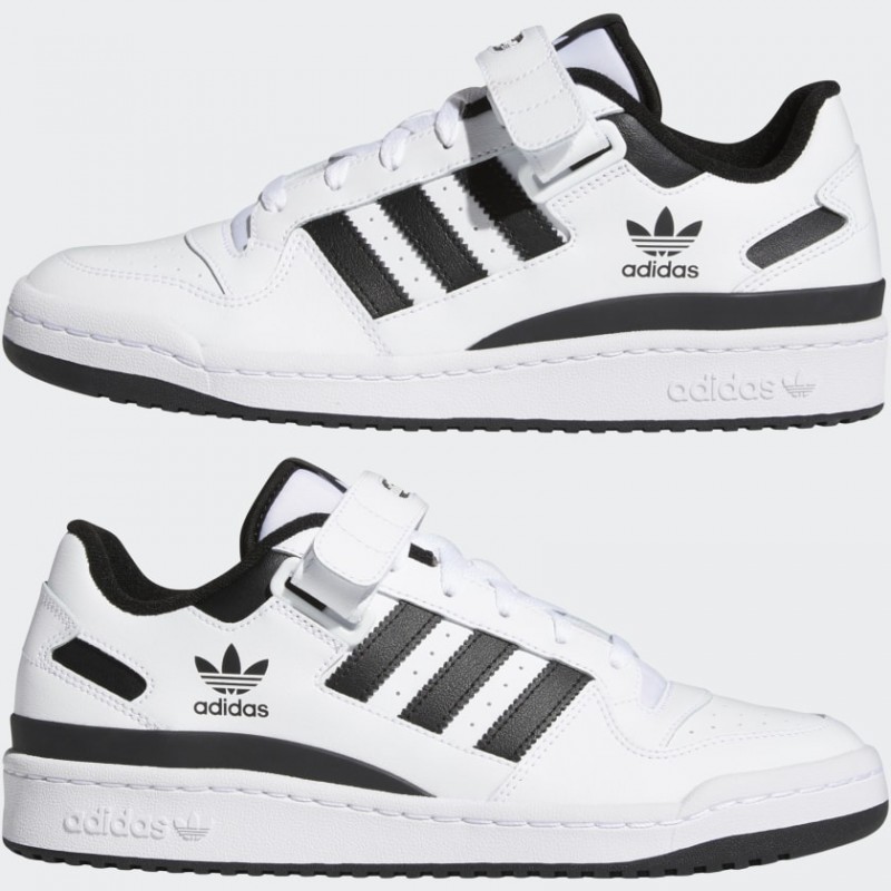حذاء فوروم لو من اديداس للرجال حذاء رياضي لون أبيض adidas FORUM LOW Shoes