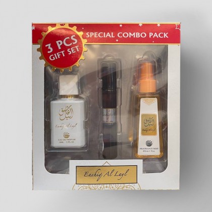 عطر عاشق الليل ( علبة هدية 3 قطع ) EDP من الدولية