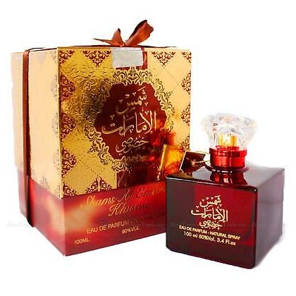 عطر شمس الامارات خصوصي 100مل بيرفيوم للنساء من ارض الزعفران