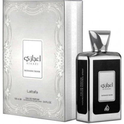 عطر اعجازي الفضي 100مل بيرفيوم للرجال من لطافة