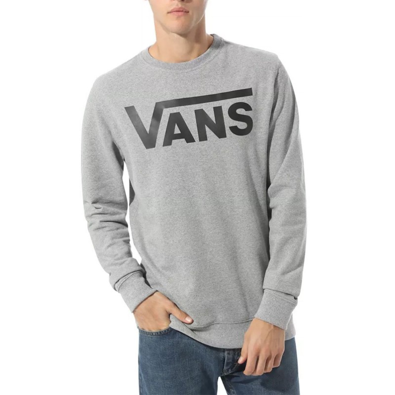 Vans Men's Classic Crew Sweatshirt  - سويت شيرت فانز كلاسيك كرو للرجال لون سكني
