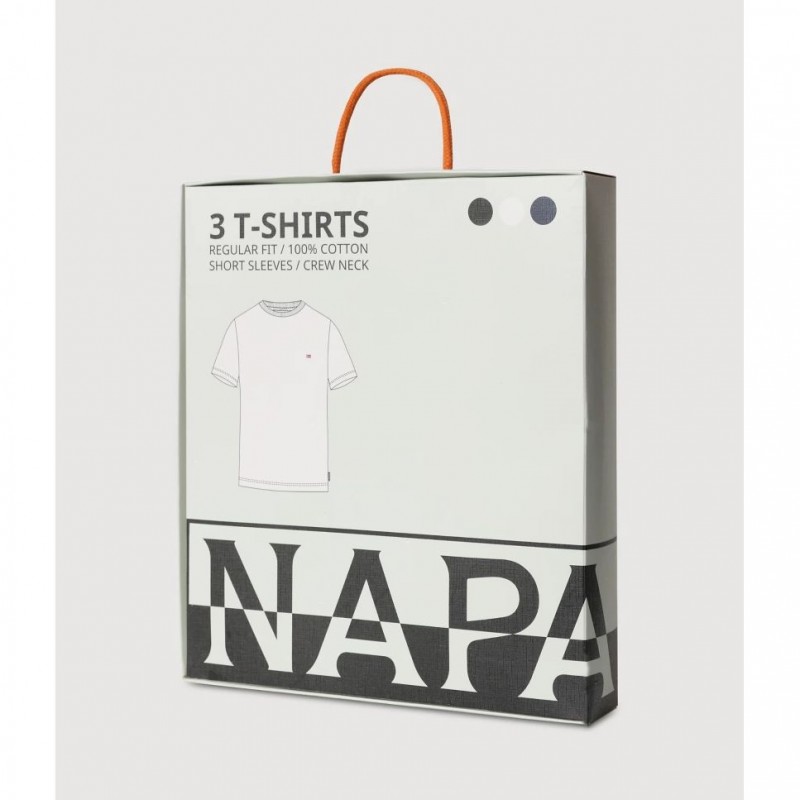 napapijri Short Sleeve T-Shirt Salisthree
