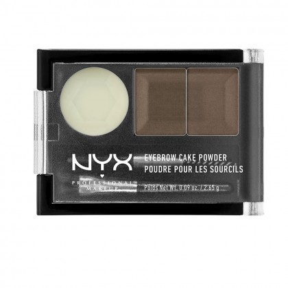 Nyx Pmu Eyebrow Cake Powder - Dark Brown