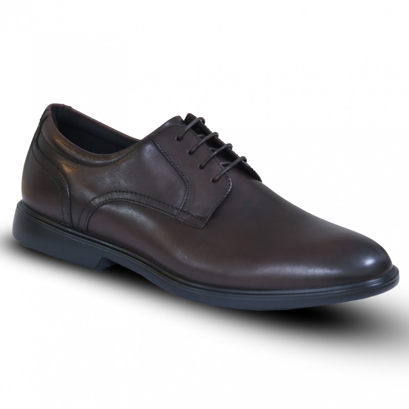 Hush Puppeis Men's Elegant Comfort Shoes - حذاء هاش بابيز اليجانت كمفورت للرجال لون بني