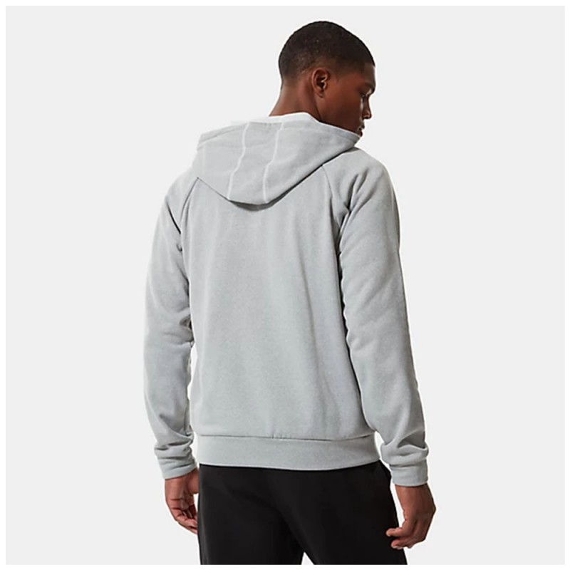The North Face Men's M Exploration Zip Hoodie - جاكيت ذا نورث فيس ام اكسبلوريشن هودي للرجال لون رمادي