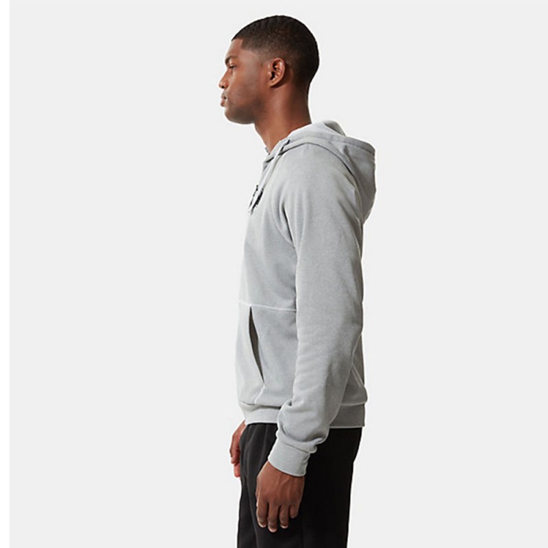 The North Face Men's M Exploration Zip Hoodie - جاكيت ذا نورث فيس ام اكسبلوريشن هودي للرجال لون رمادي