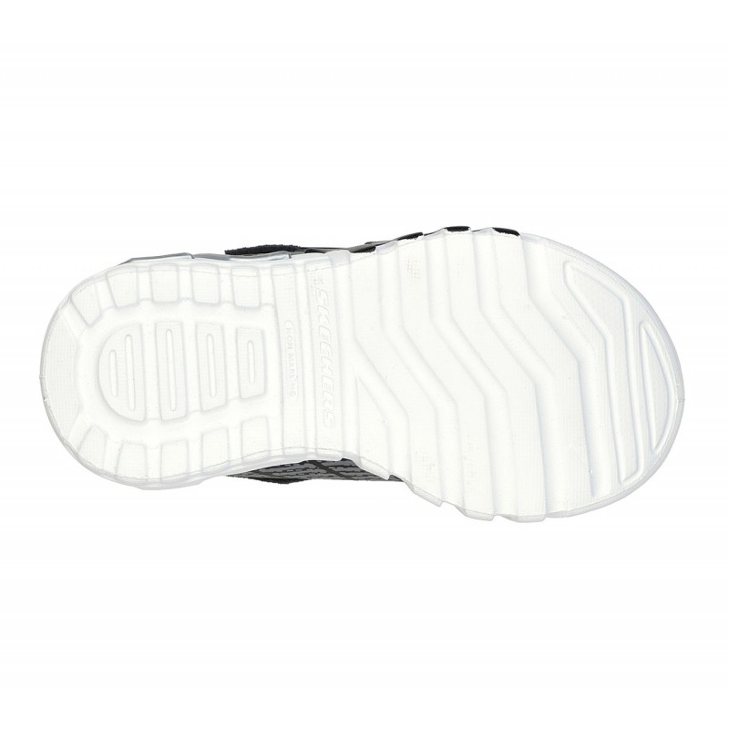 Skechers Kids' S Lights: Flex-Glow Elite Shoes - حذاء سكيتشرز فليكس جلو ايليت للأطفال لون أسود