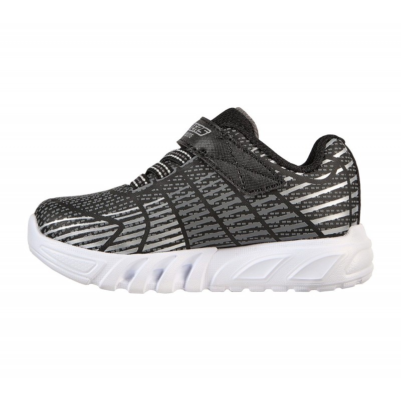 Skechers Kids' S Lights: Flex-Glow Elite Shoes - حذاء سكيتشرز فليكس جلو ايليت للأطفال لون أسود
