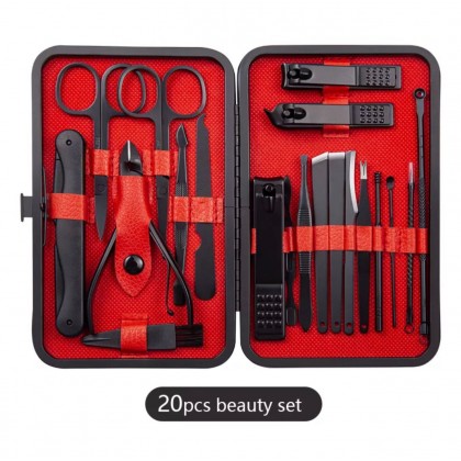 20قطعة set Nail Clippers Stainless Steel