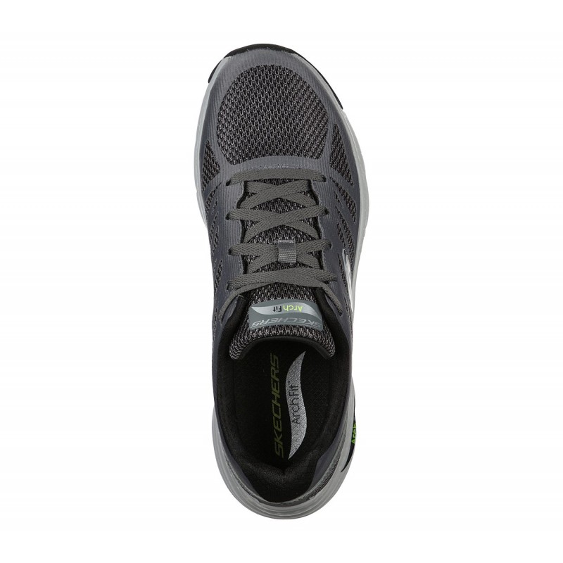 حذاء سكيتشرز ارتش فيت – تشارج باك للرجال لون رمادي- Skechers Men's Arch Fit - Charge Back Shoes
