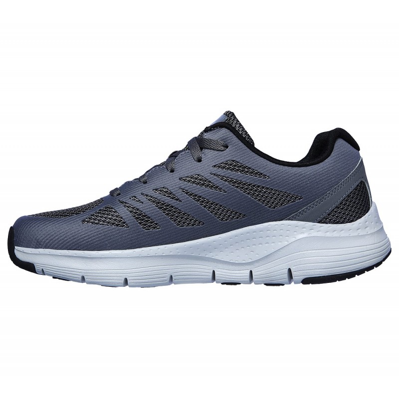 حذاء سكيتشرز ارتش فيت – تشارج باك للرجال لون رمادي- Skechers Men's Arch Fit - Charge Back Shoes