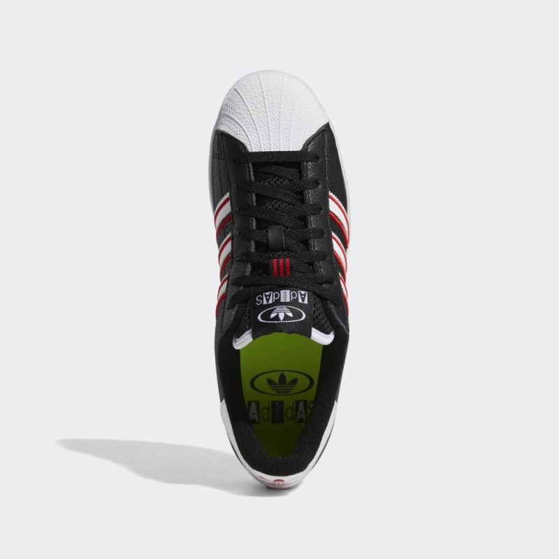 adidas Unisex Superstar Shoes - حذاء اديداس سوبر ستار للجنسين لون أسود 