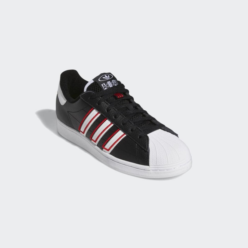 adidas Unisex Superstar Shoes - حذاء اديداس سوبر ستار للجنسين لون أسود 