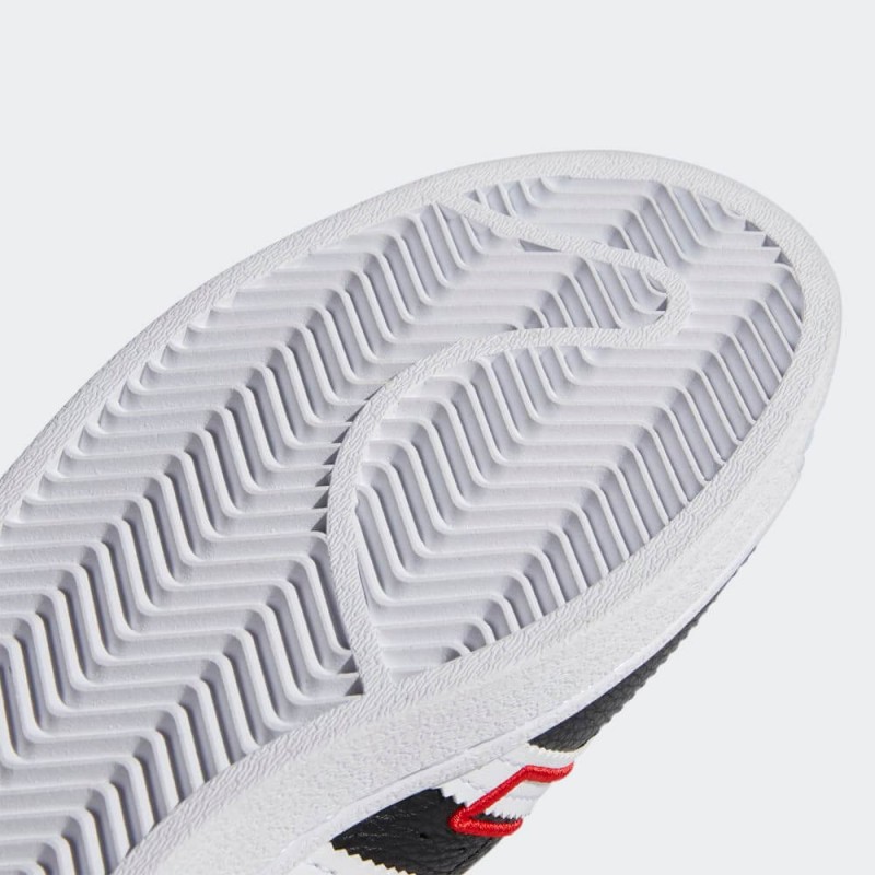 adidas Unisex Superstar Shoes - حذاء اديداس سوبر ستار للجنسين لون أسود 