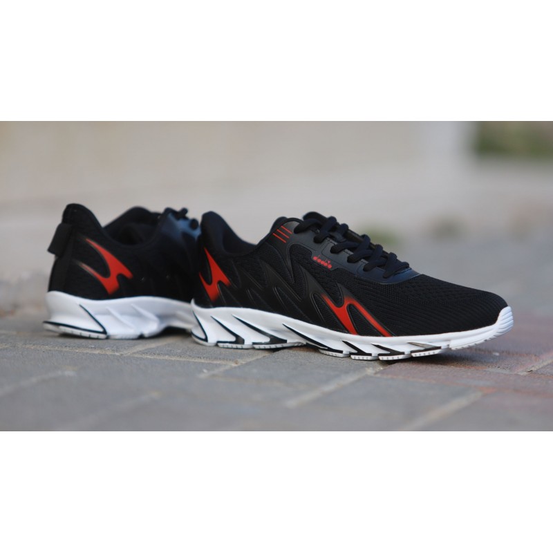 حذاء ديادورا لوتيم 1 للرجال لون أسود وأبيض - Diadora Men's LOTEM 1 Shoes 