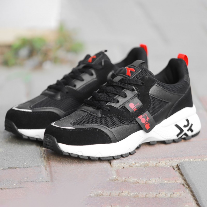 حذاء ديادورا امونون للرجال لون أسود وأبيض - Diadora Men's AMNON Shoes
