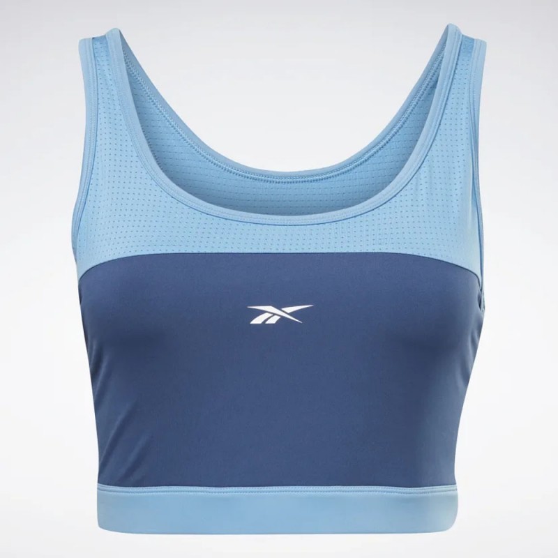 Reebok Womens' WOR Mesh Bralette Bra