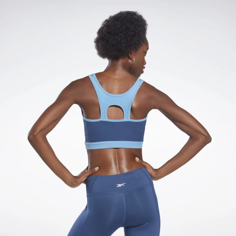 Reebok Womens' WOR Mesh Bralette Bra