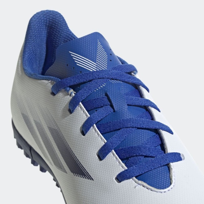 adidas X Speedflow.4 Turf Boots-White 