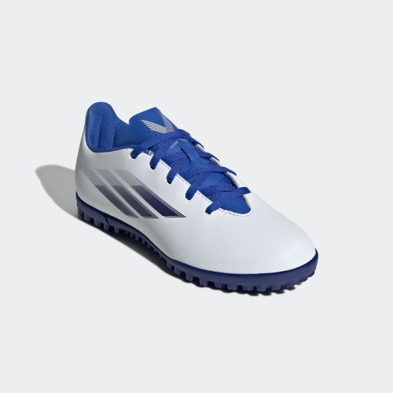 adidas X Speedflow.4 Turf Boots-White 