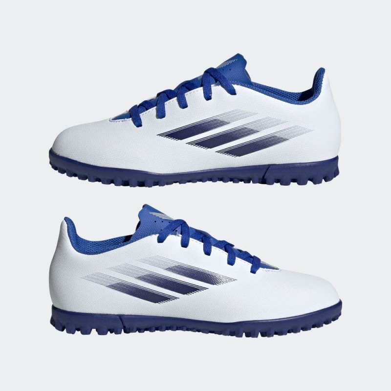 adidas X Speedflow.4 Turf Boots-White 