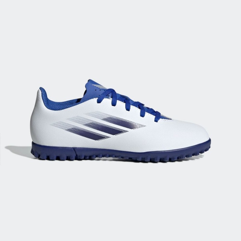 adidas X Speedflow.4 Turf Boots-White 