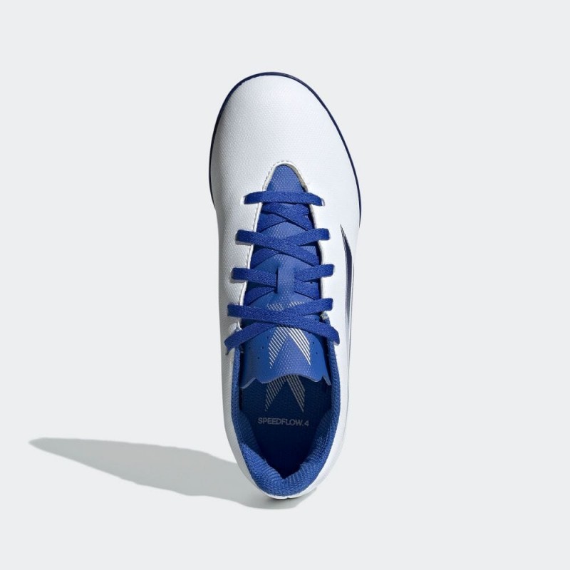 adidas X Speedflow.4 Turf Boots-White 