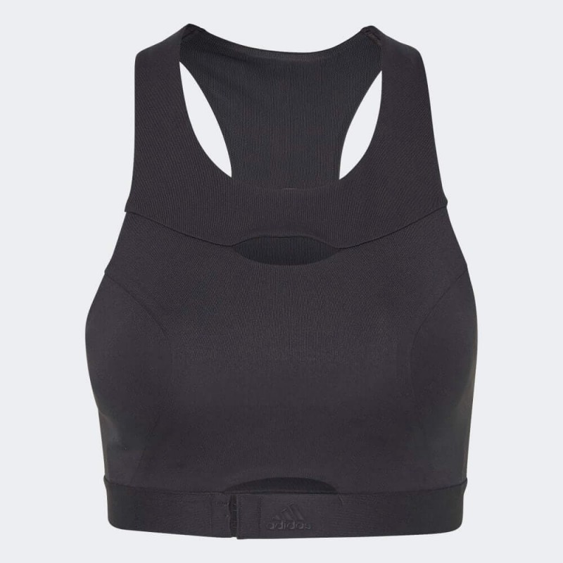 adidas Womens' Powerimpact Luxe Training Bra- صدرية اديداس بور ايمباكت للنساء لون أسود