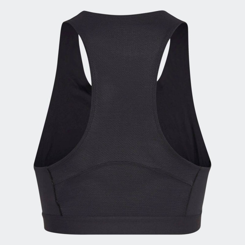 adidas Womens' Powerimpact Luxe Training Bra- صدرية اديداس بور ايمباكت للنساء لون أسود