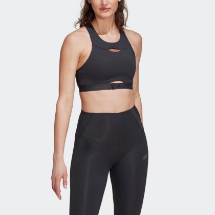 adidas Womens' Powerimpact Luxe Training Bra- صدرية اديداس بور ايمباكت للنساء لون أسود