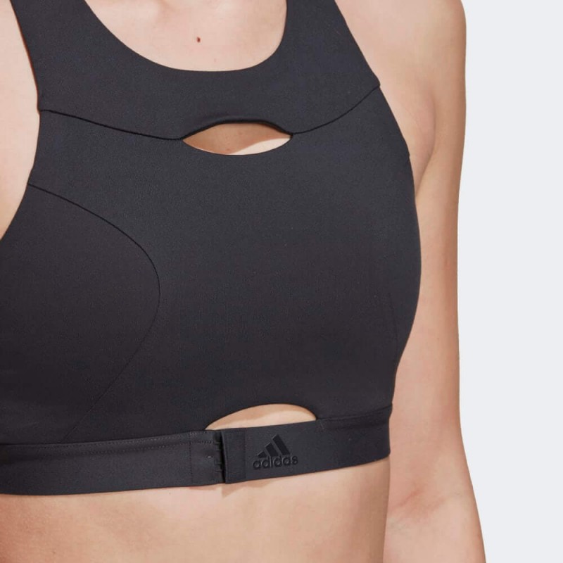 adidas Womens' Powerimpact Luxe Training Bra- صدرية اديداس بور ايمباكت للنساء لون أسود