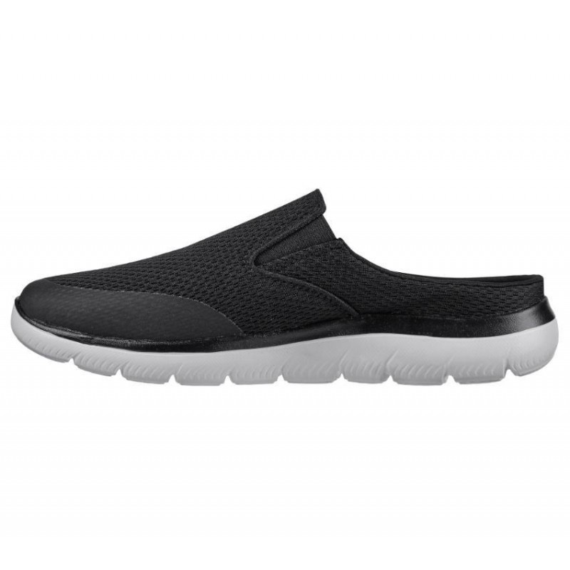 Skechers Men's Summits - Vindicator Shoes - حذاء سكيتشرز سميتس - فينديكاتور للرجال لون أسود ونعل ابيض