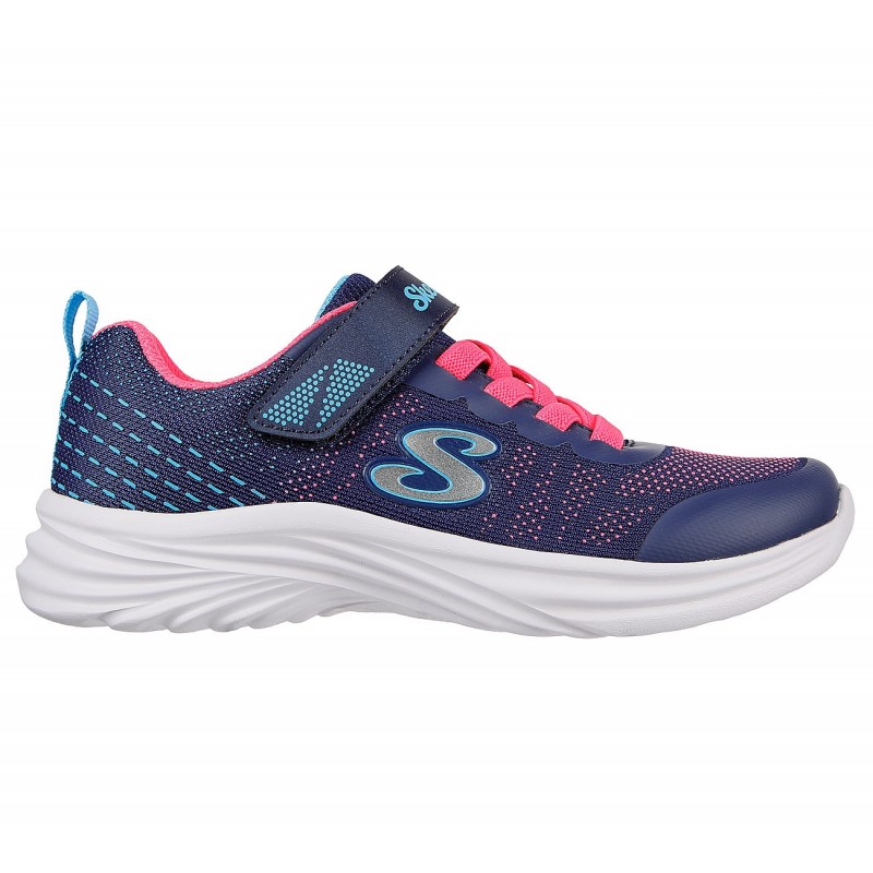 حذاء سكيتشرز دريمي دانسر راديتنت للأطفال لون كحلي وفوشي ونعل أبيض Skechers Kids Dreamy Dancer - Radiant Rogue Shoes
