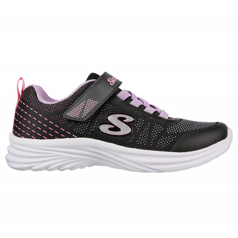 حذاء سكيتشرز دريمي دانسر راديتنت للأطفال لون أسود ونعل أبيض Skechers Kids Dreamy Dancer - Radiant Rogue Shoes